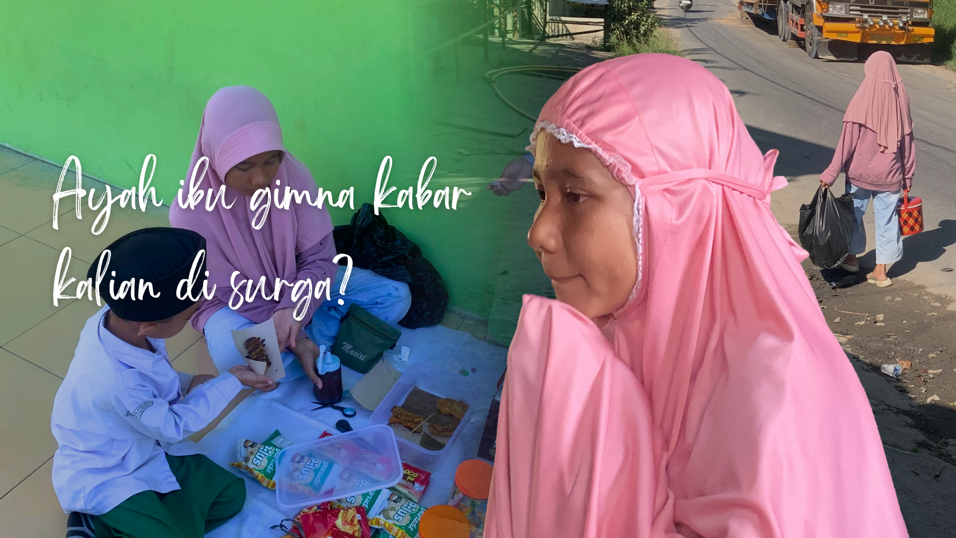 Jual Jajanan, Bantu Yatim Piatu Ini Bertahan Hidup