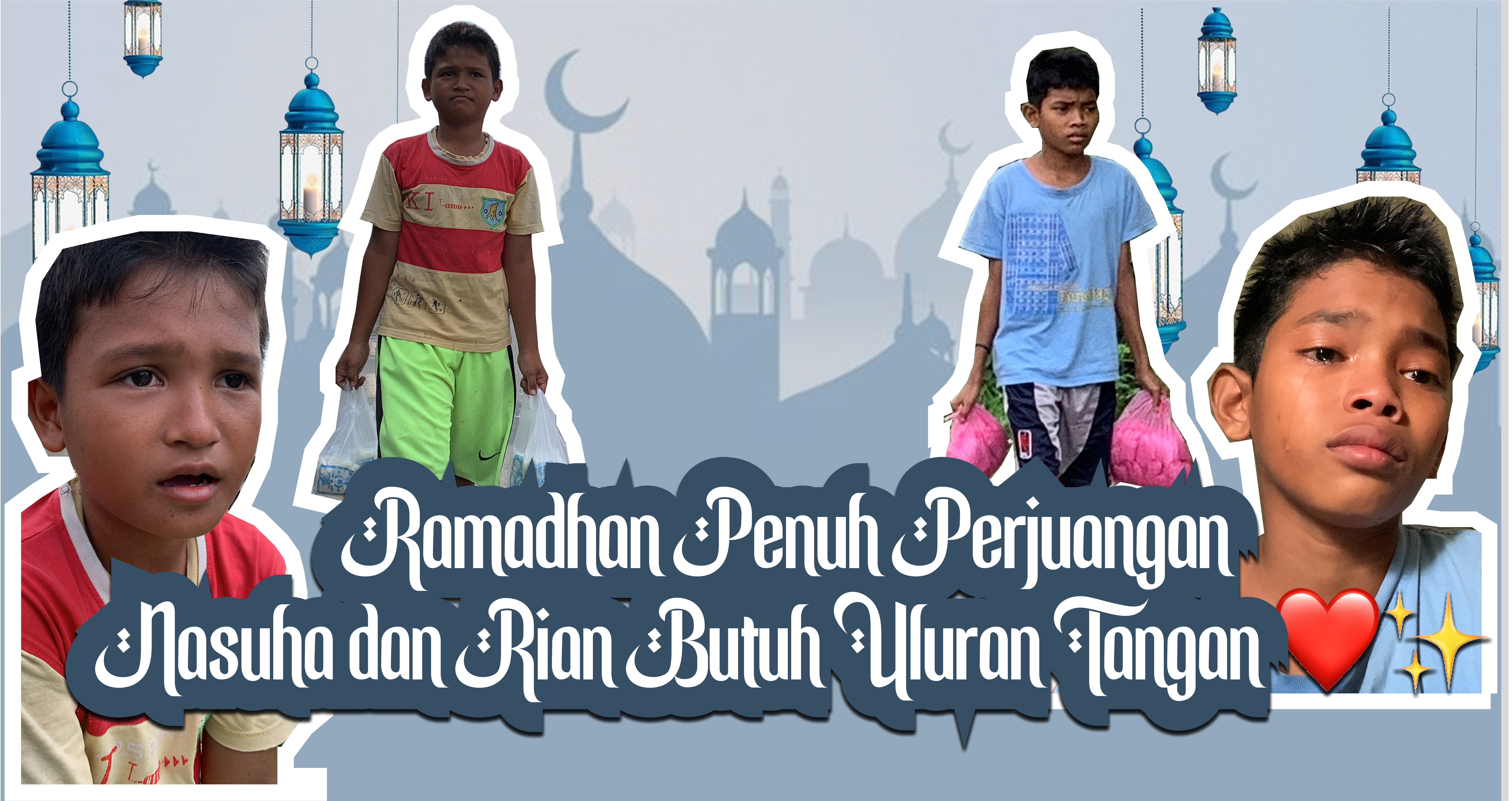 Beri Senyuman Untuk Anak Pejuang dengan Parcel