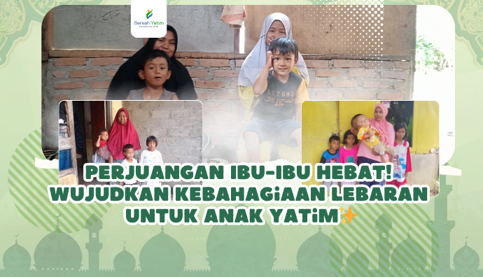 Berbagi 1.000 Baju Baru di Lebaran Untuk Yatim