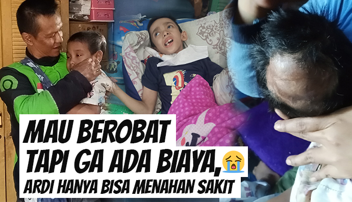 Bantu Ojol Ini Rawat Anak Idap Cerebral Palsy