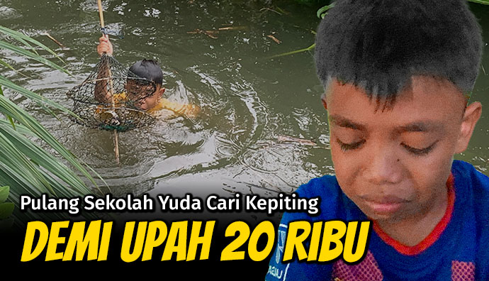 Bantu Bocah Piatu Pencari Kepiting Ini Bertahan Hidup