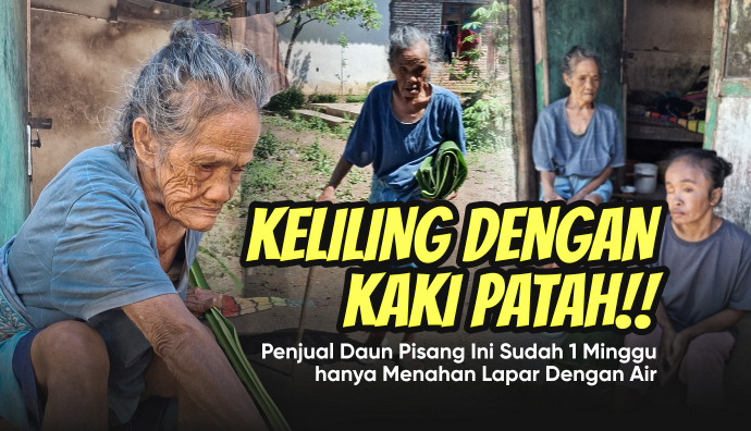 Tertatih, Lansia 88 Tahun Ini Hidupi Anak Keterbelakangan Mental