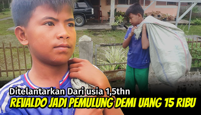 Ditelantarkan Orang Tua, Revaldo Jadi Pemulung Demi Hidupi Nenek Sakit